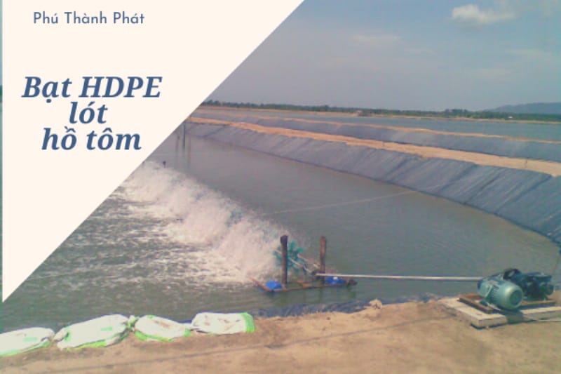 Ứng dụng bạt HDPE trong các công trình sông ngòi